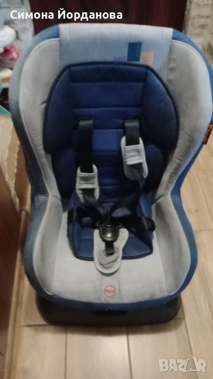 Бебешки Стол за кола Lorelli Grand Prix Blue Fashion, 0-18 кг, снимка 1