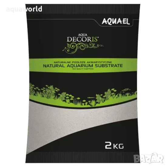 "ПРОМОЦИЯ" Кварцов пясък AquaEL Quartz sand 0.4-1.2 мм. 2кг, снимка 1