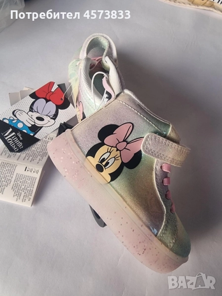 Детски обувки Disney Minnie Mouse – нови с етикет, снимка 1