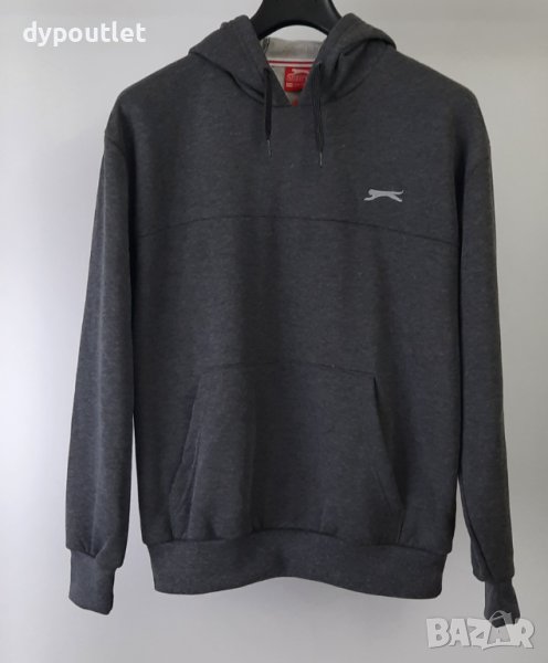 Slazenger SL OTH FLC - Мъжки суичър, тъмно сиво, размери - M и XL ., снимка 1