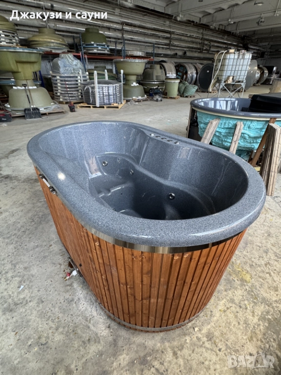 Двойна вана за студено потапяне ледена вана, снимка 1