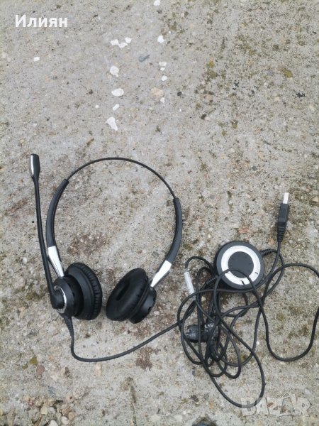 Слушалки с микрофон , снимка 1