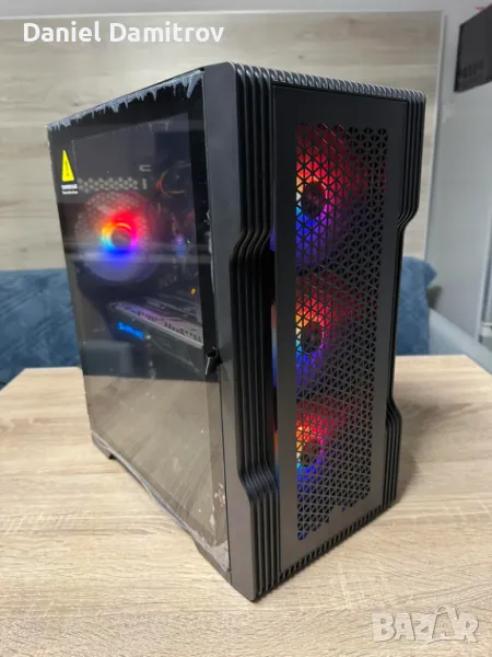 Геймърски компютър i5-7400,RX 480 8GB,16GB RAM,256GB SSD,1TB HDD, снимка 1