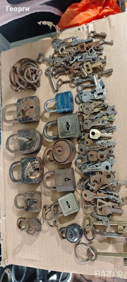 стари катинари и ключове , снимка 1