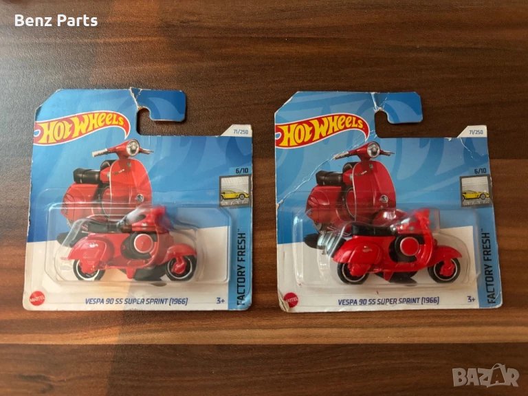 Hot Wheels Vespa 90 SS, снимка 1