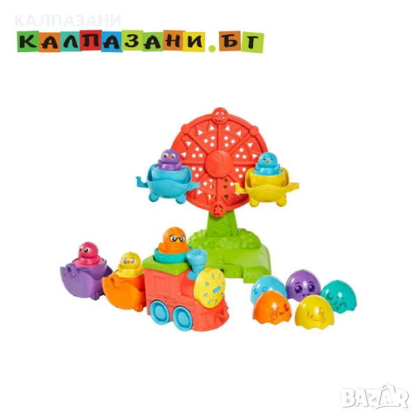 Tomy Toomies Приключенският влак на Яйцата 2 в 1 E73099, снимка 1