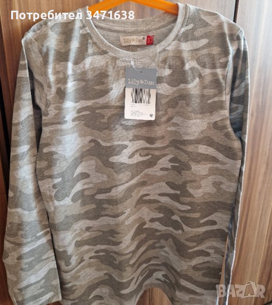 Памучна блуза за момче 10 г., снимка 1