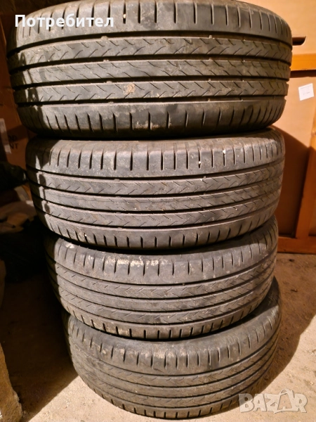 4бр. летни гуми Continental EcoContact 6Q 215/55/17, снимка 1