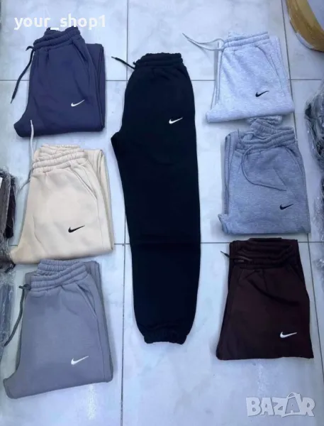 Nike ватирано дамско долнище бродирано лого , снимка 1