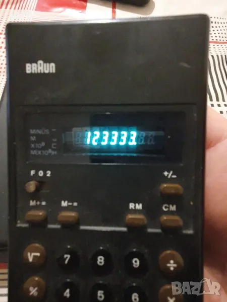 braun calculator, снимка 1