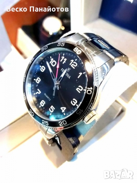 Festina Unisex Analogue Classic Quartz Watch with Stainless Steel Stra, снимка 1