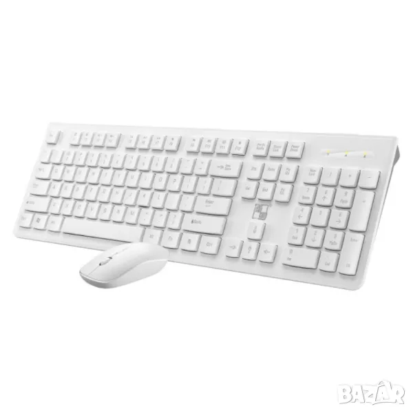 Бизнес безжични Wireless клавиатура и оптична мишка, съвместими с Windows KMT3, снимка 1