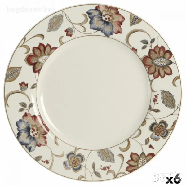 Lame plaat Queen´s By Churchill Jacobean Ø 27,3 cm Керамика Portselannõud (6 броя), снимка 1