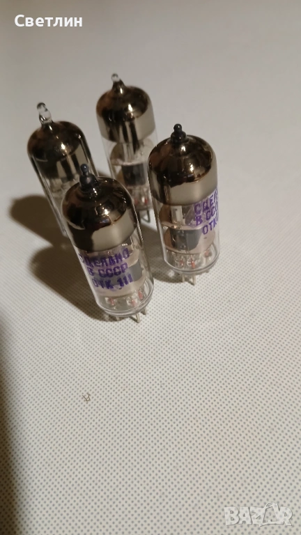 6Ж38п предусилвателни лампи, снимка 1