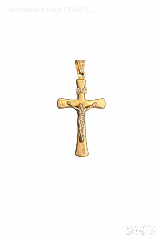 Златна висулка кръст-1.79гр., снимка 1