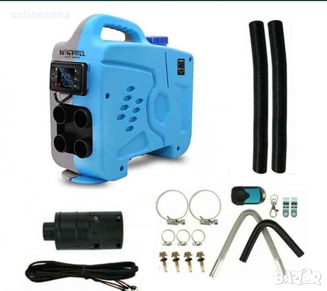 Суха дизелова печка 12V и 24 V - 5 и 8 KWH за каравани , автомобили , бусове , камиони и др., снимка 1