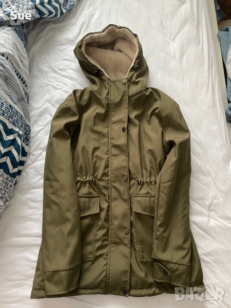 Дамска парка XS Khaki, снимка 1