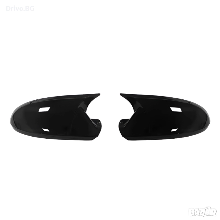 Гаранция! Черни Batman Капаци за Огледала АUDI A6 C7, снимка 1
