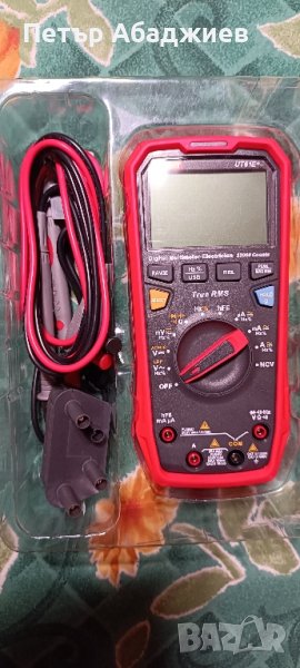 Професионален мултицет UNI-T-UT61E+ с калъф., снимка 1