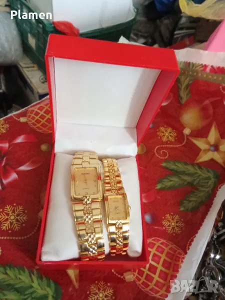 Два часовника мъжки и дамски реплика на RADO, снимка 1