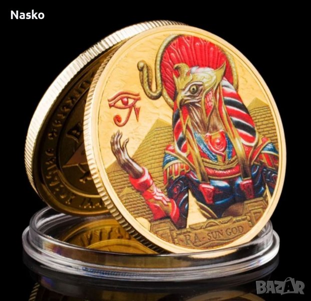 Сувенирна монета Амон Ра, снимка 1