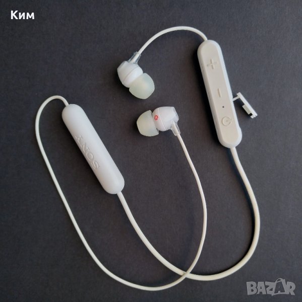Sony WI C300 bluetooth слушалки бяло , снимка 1