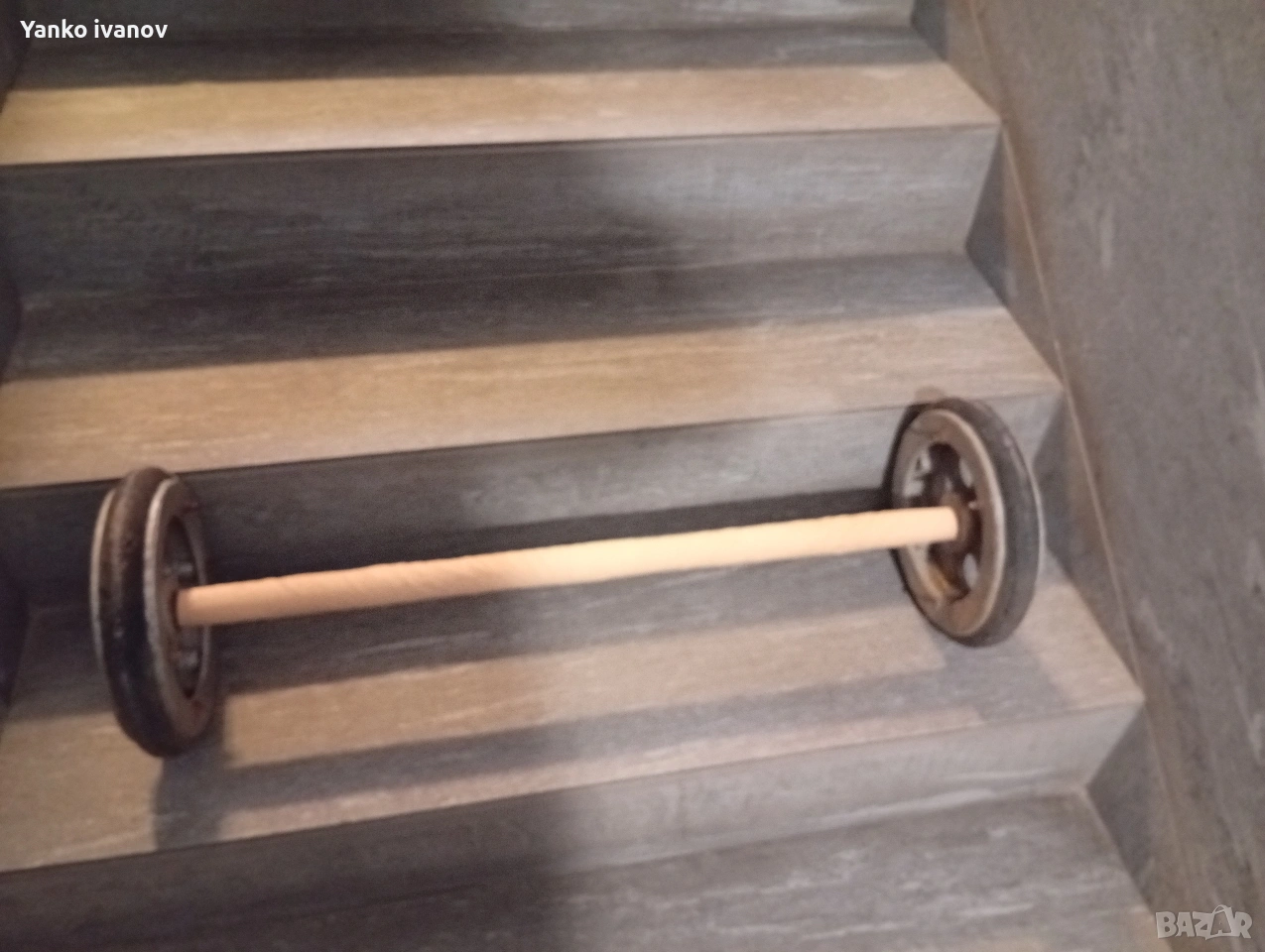 щанга, дъмпел, снимка 1