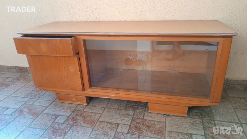 Шкаф скрин за обувки  портманто ретро стар, снимка 1