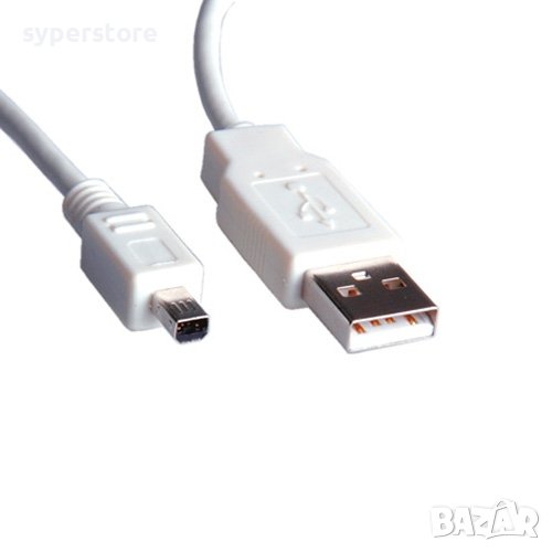 Кабел USB2.0 A-Mini 4pin, Mitsumi SS301002, снимка 1