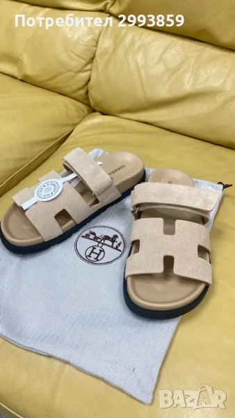Чехли ЕРМЕС н.37* Hermes chypre sandals, снимка 1