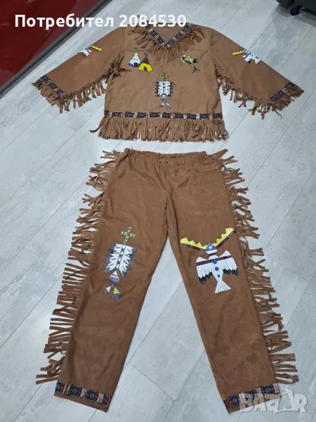  Маскараден костюм Индианец , снимка 1