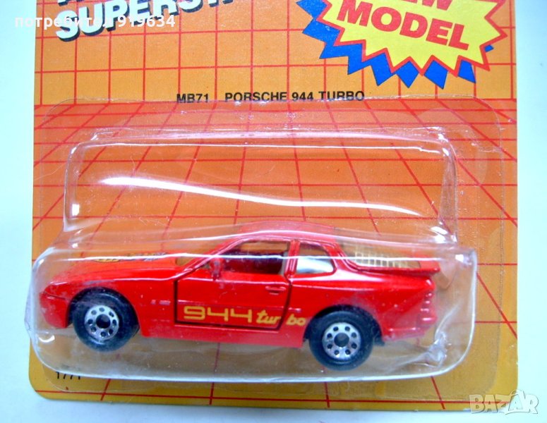Продавам метална количка Porsche 944 Turbo от Мачбокс, Matchbox, снимка 1