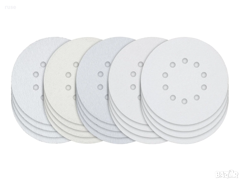 НОВИ! Шкурки Parkside 225mm 20 части за шлайфмашини жираф PWDS 920, снимка 1