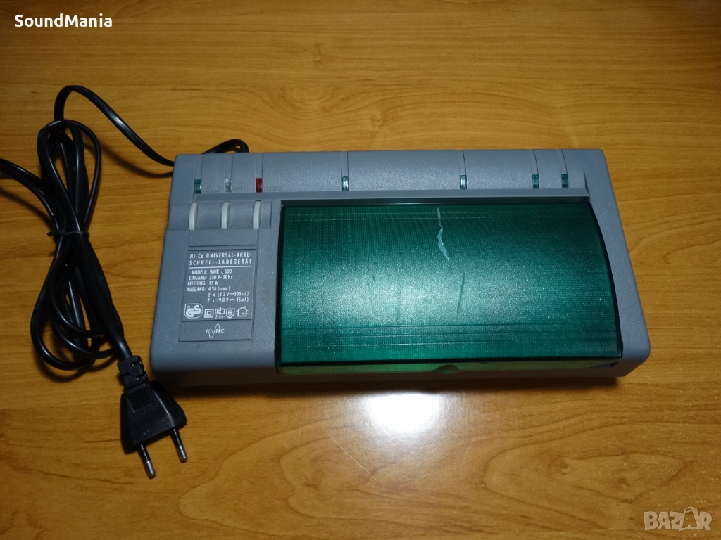 EDUTEC WWK L600 - зарядно за Ni-Cd батерии ..., снимка 1