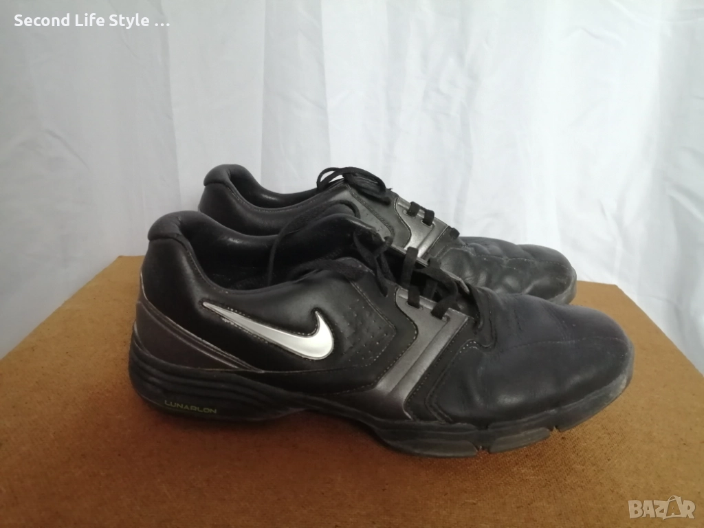 Номер 44 оригинални мъжки обувки Nike - за голф Lunarlon, снимка 1