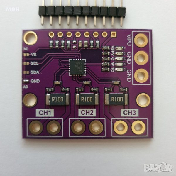 Модули за измерване на ток, напрежение и мощност INA219,226,3221, снимка 1