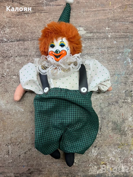 Клоун кукла колекционерска , снимка 1