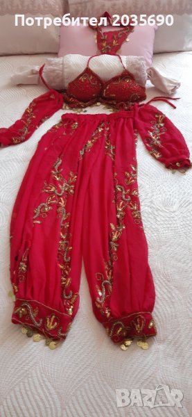 Костюм за бели денс от 4 части , снимка 1