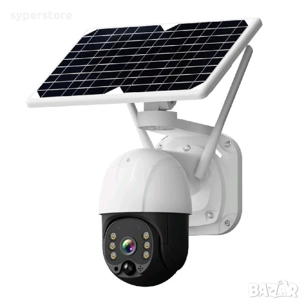 Камера за Видеонаблюдение безжична 4G Digital One SP01083 4G-Q1, 5MP, wi-fi camera, solar, IP камера, снимка 1