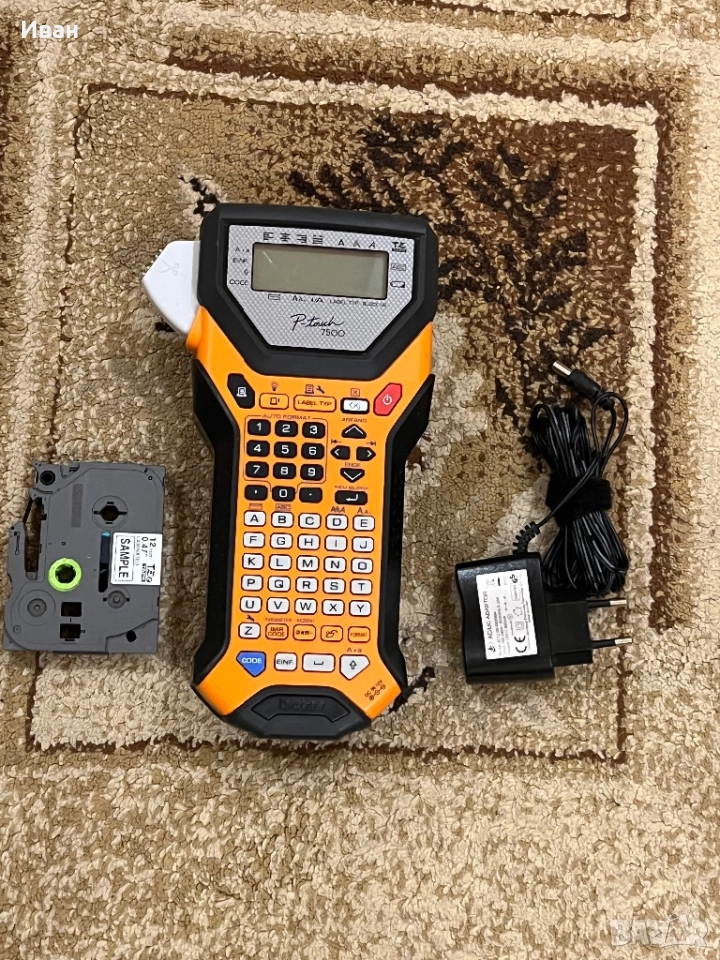 Eтикетираща машина Brother P-touch 7500, снимка 1
