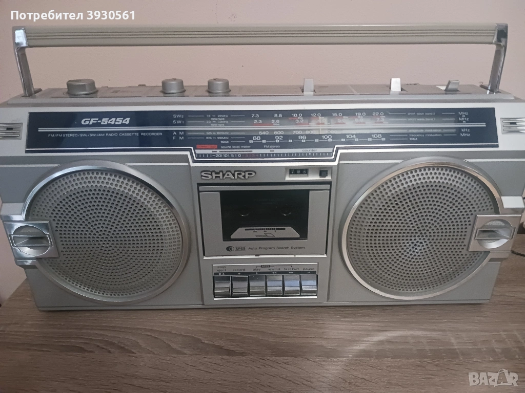 Касетофон Sharp GF-5454Z, снимка 1