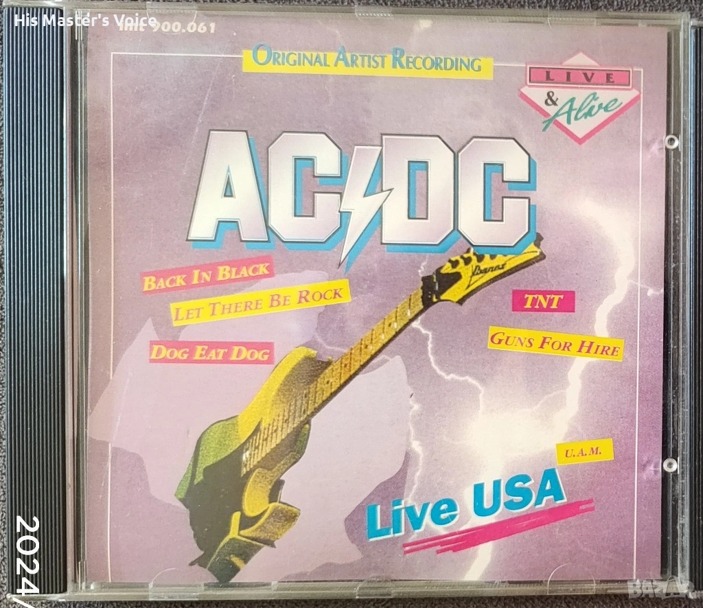 AC/DC CD AC DC - Live USA 1983, снимка 1