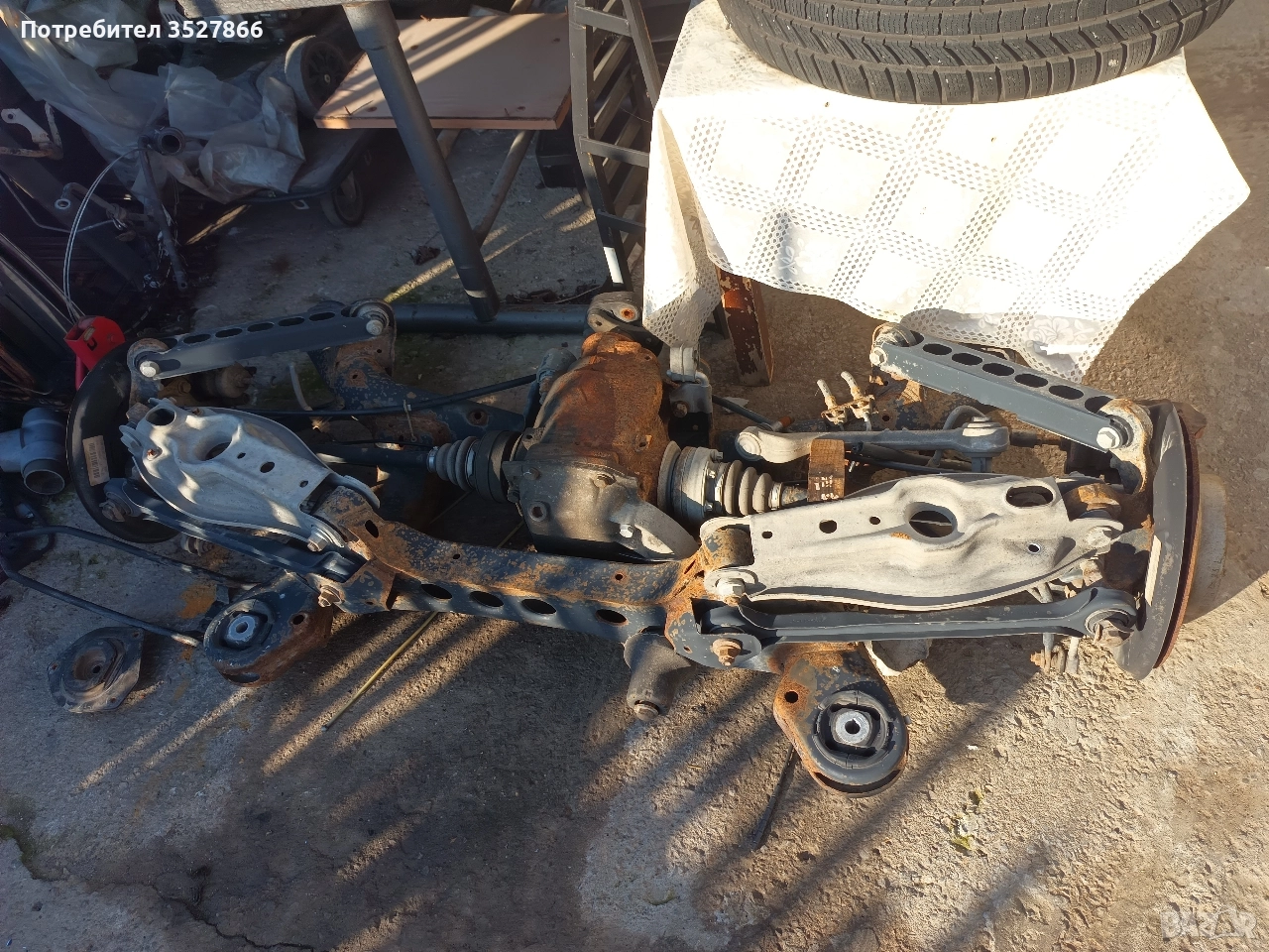 Заден мост BMW E90 320d, снимка 1