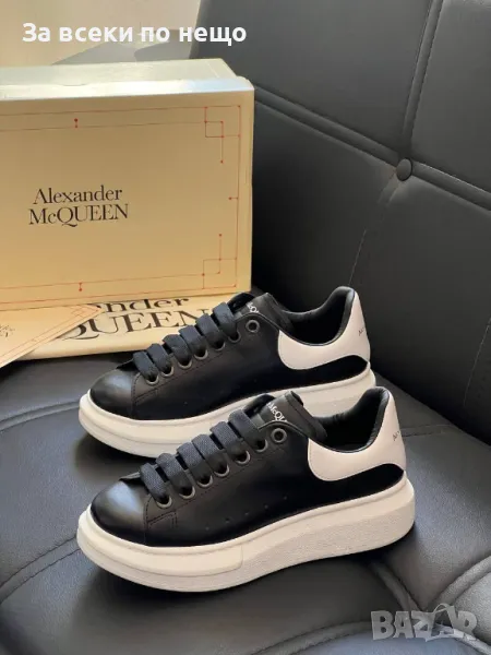 Alexander McQueen Дамски Черни Маратонки👟Дамски Спортни Обувки Александър Макуин Код E377, снимка 1
