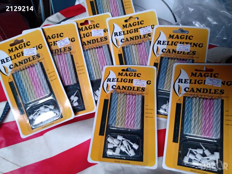 Магически свещи за торта , снимка 1