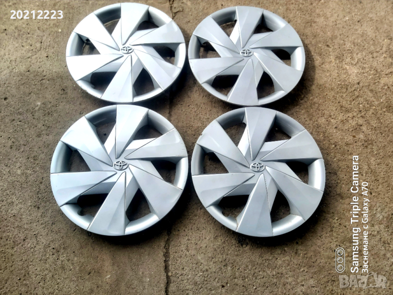 4 броя Оригинални тасове за Toyota Aygo 15, снимка 1