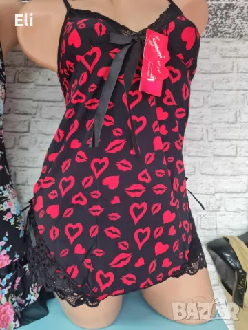 Дамски пижами потник и къси панталонки , снимка 15 - Нощници - 50015126