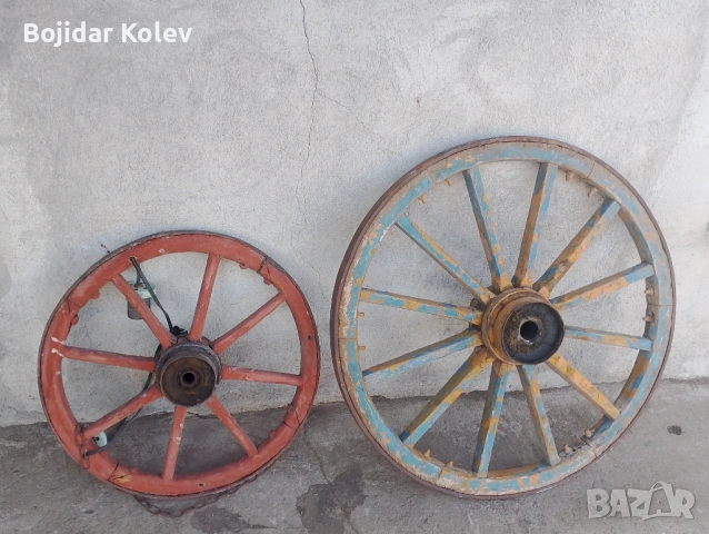 Дървени колелета