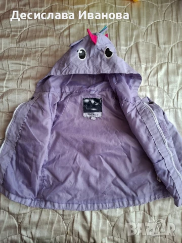 Детско тънко яке за пролет - есен за ръст 92 см., снимка 2 - Бебешки якета и елеци - 50496151