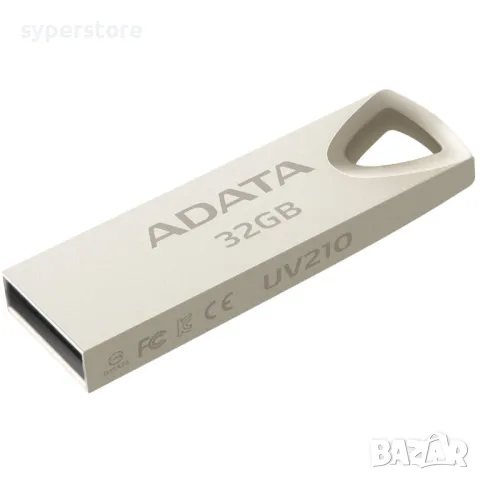 USB Fash Memory 32G USB2.0 A-Data UV210, Метална Флаш Памет, Преносима Памет, външна памет